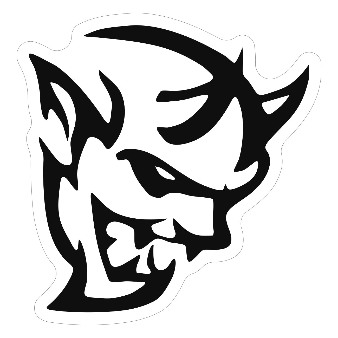 Devil Decal