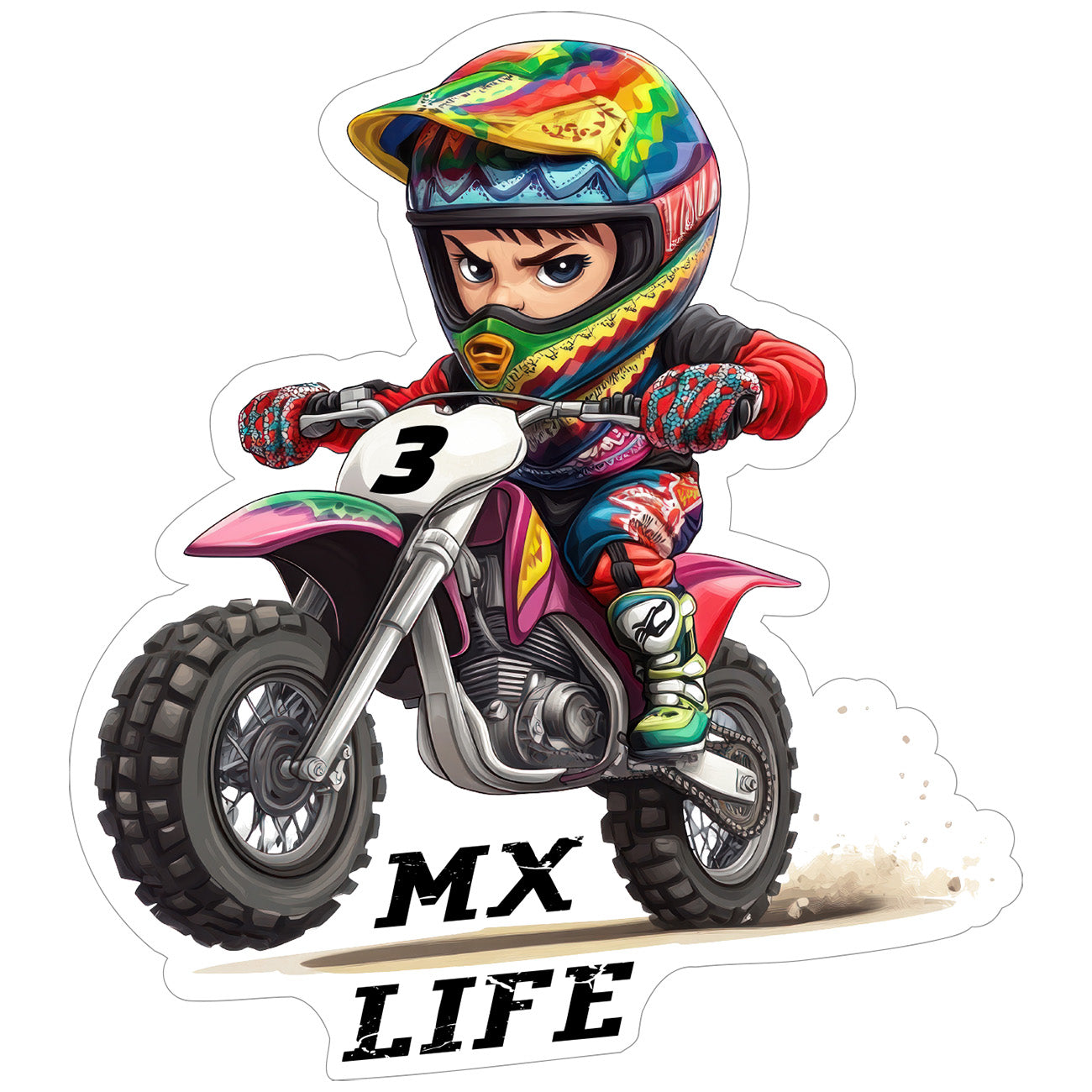 MX Life Decal
