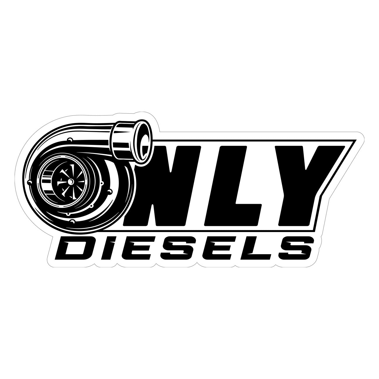 Only Diesels Decal