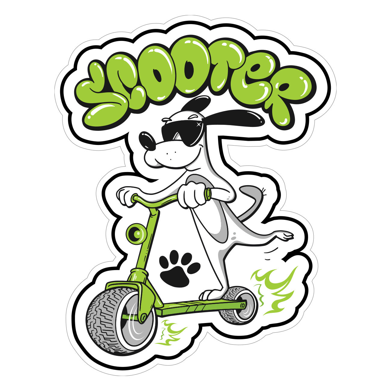 Scooter Decal