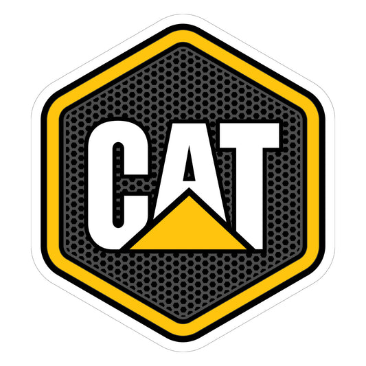 CAT Hexagon Decal