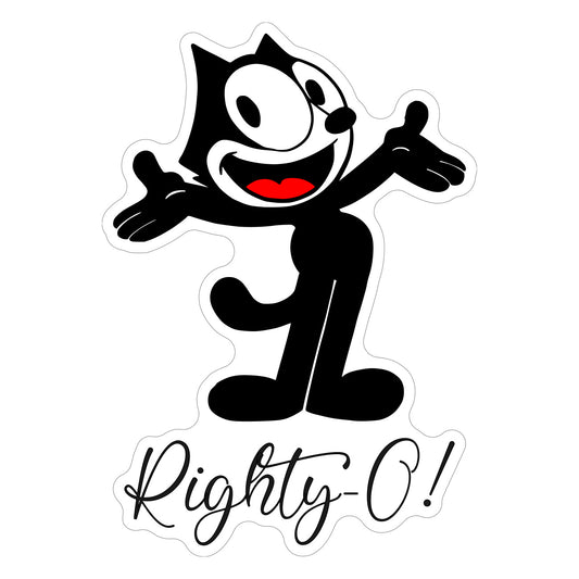 Righty O! Decal