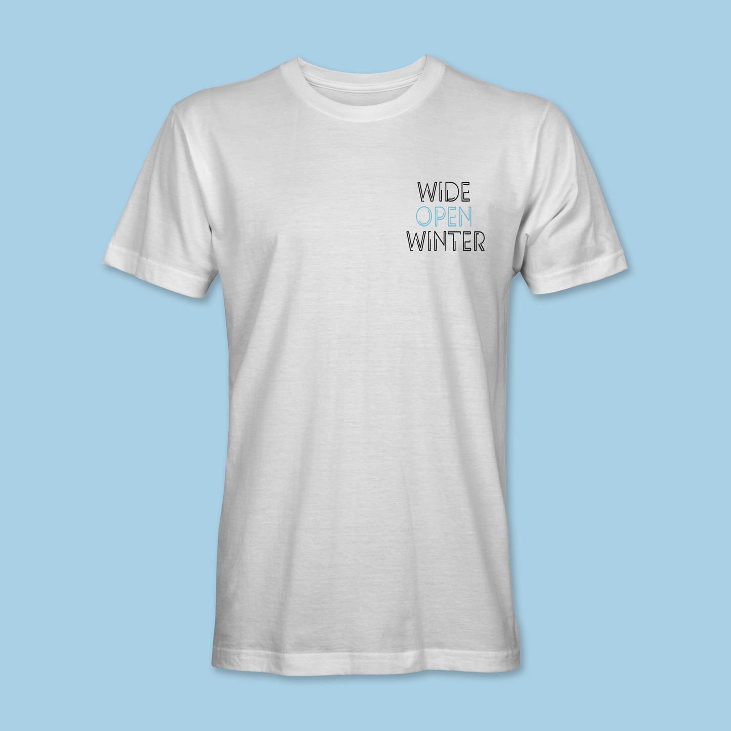 Wide Open Winter Tee